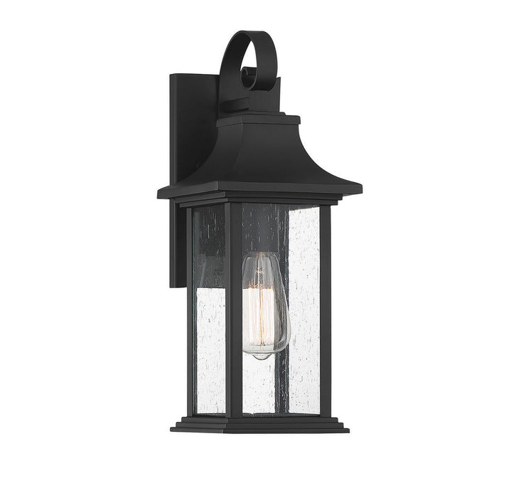 Savoy House 5-450-BK One Light Wall Sconce, Matte Black