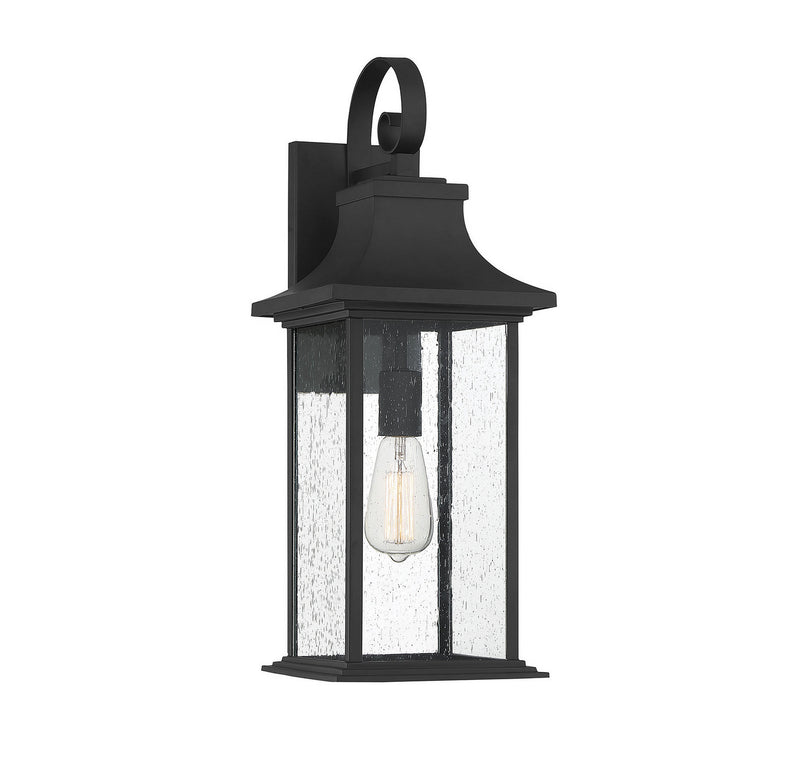 Savoy House 5-451-BK One Light Wall Sconce, Matte Black