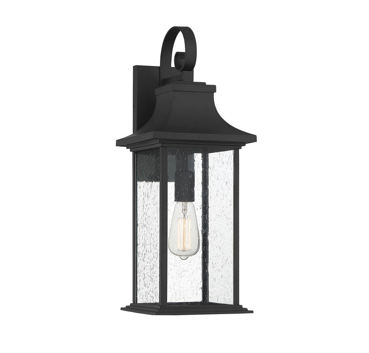 Savoy House 5-451-BK One Light Wall Sconce, Matte Black
