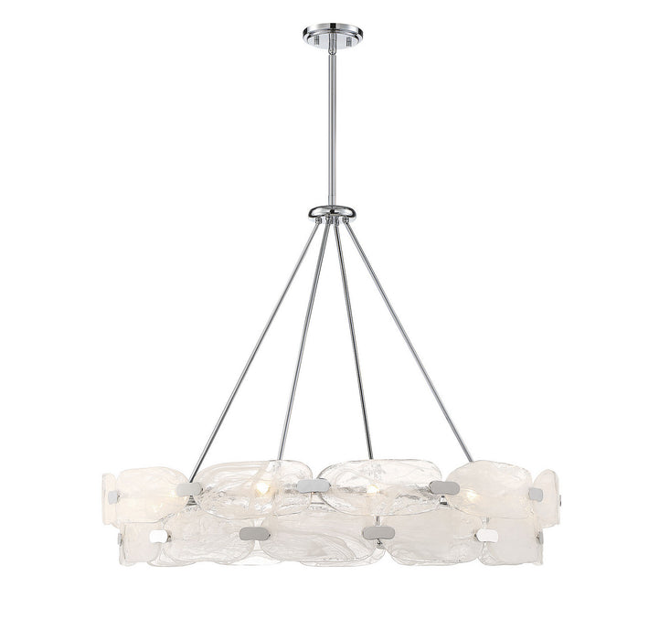 Savoy House 7-2351-12-11 12 Light Pendant, Chrome