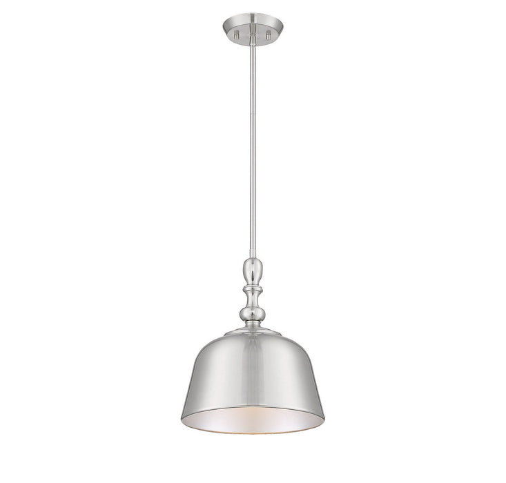 Savoy House 7-3751-1-SN One Light Pendant, Satin Nickel