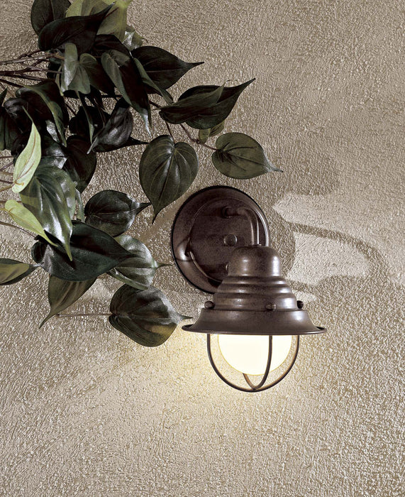 Minka-Lavery 71166-91 One Light Wall Mount, Antique Bronze