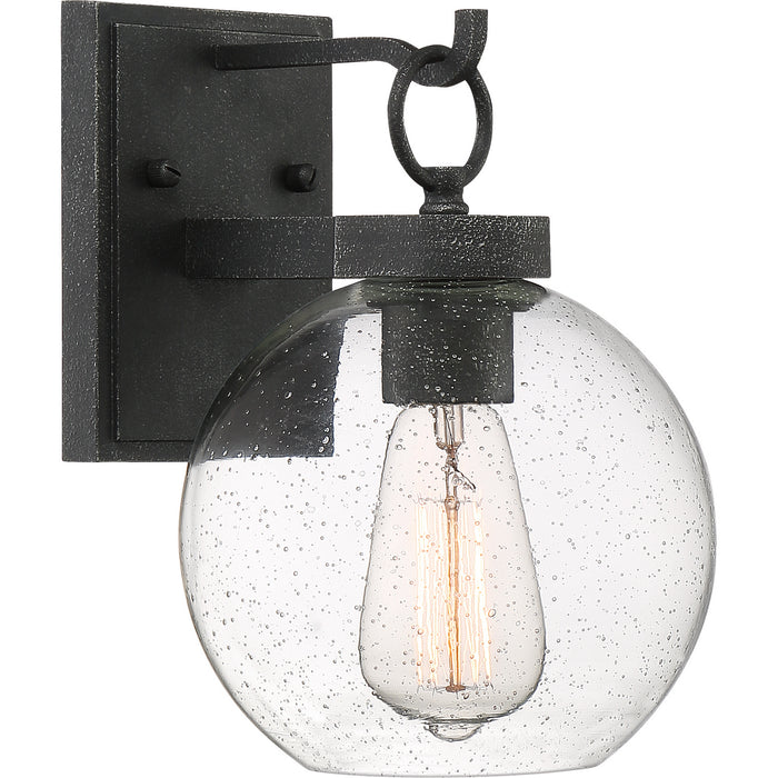 Quoizel BAE8407GK One Light Outdoor Lantern, Grey Ash