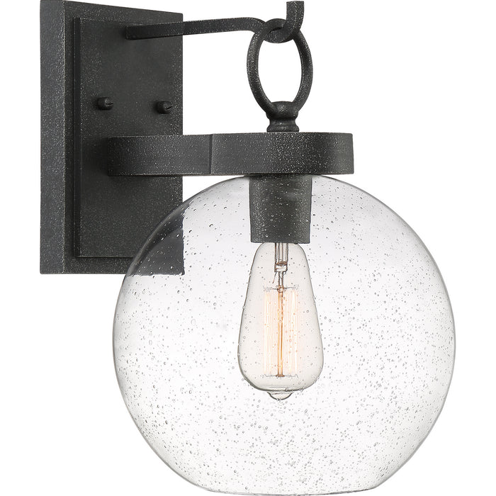 Quoizel BAE8410GK One Light Outdoor Lantern, Grey Ash