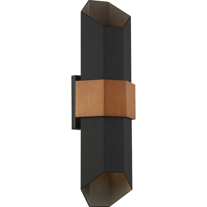 Quoizel CHS8407MBK LED Outdoor Lantern, Matte Black