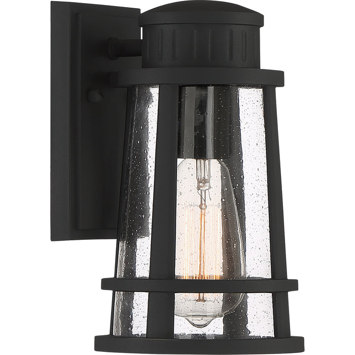 Quoizel DNM8406EK One Light Outdoor Lantern, Earth Black