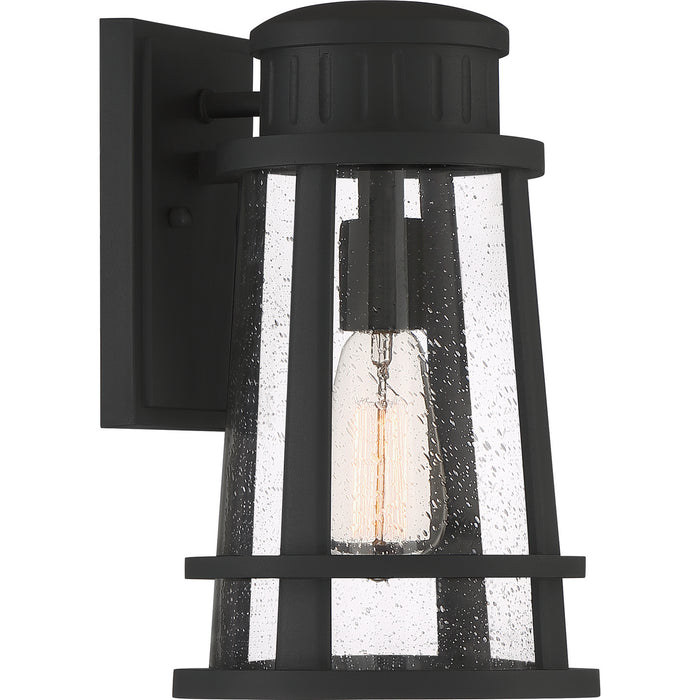 Quoizel DNM8408EK One Light Outdoor Lantern, Earth Black