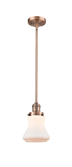 Innovations 201S-AC-G191-LED LED Mini Pendant, Antique Copper