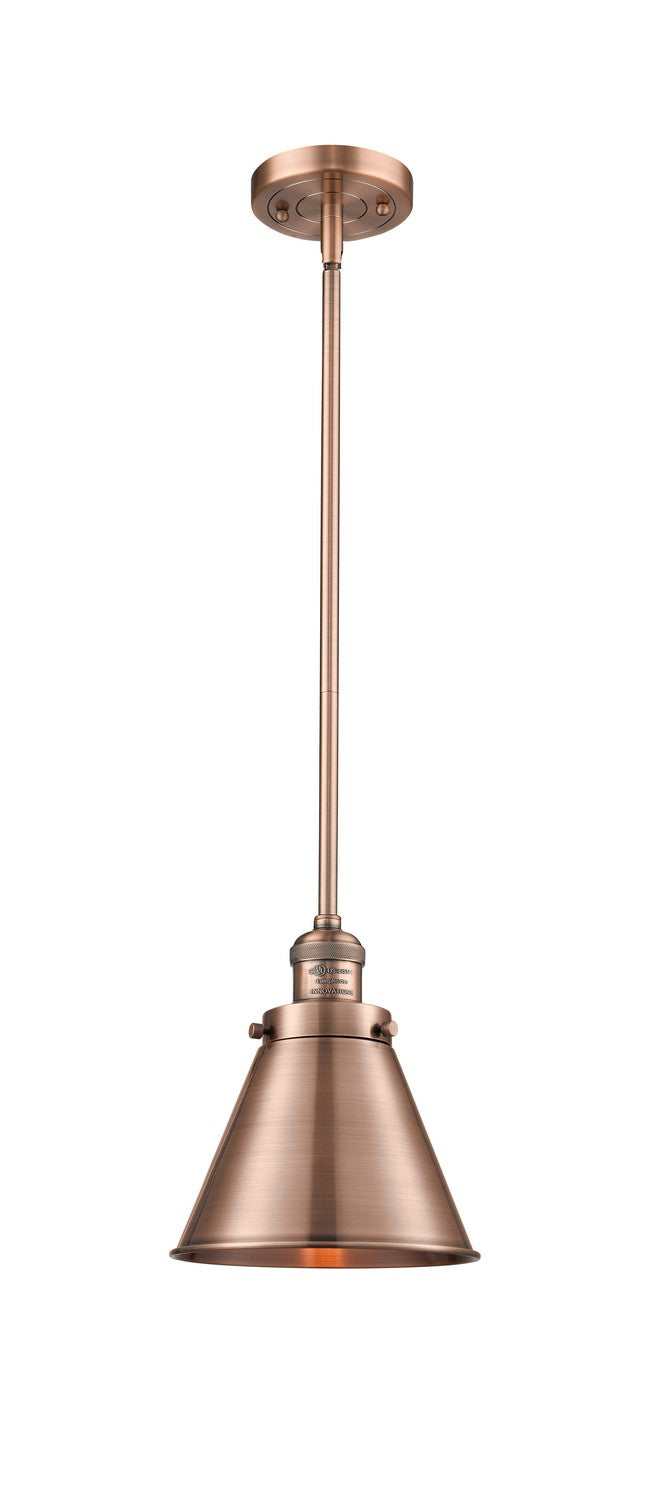 Innovations 201S-AC-M13-AC-LED LED Mini Pendant, Antique Copper