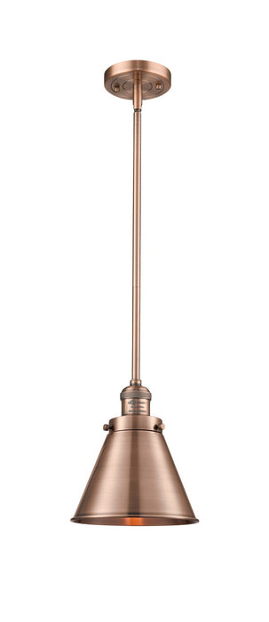 Innovations 201S-AC-M13-AC-LED LED Mini Pendant, Antique Copper