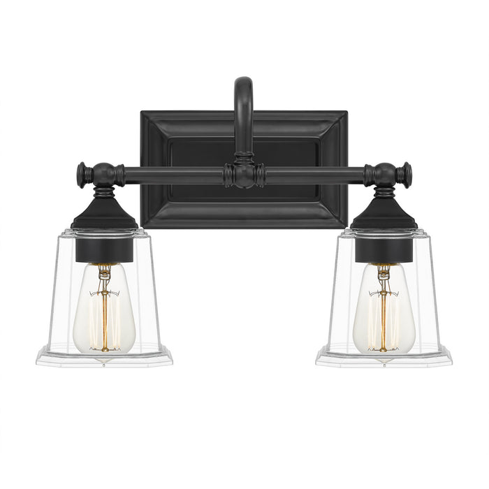 Quoizel NLC8602EK Two Light Bath, Earth Black