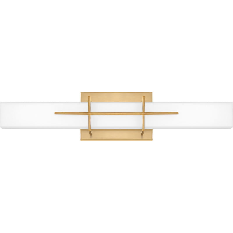 Quoizel PCGI8523AB LED Bath Fixture, Aged Brass