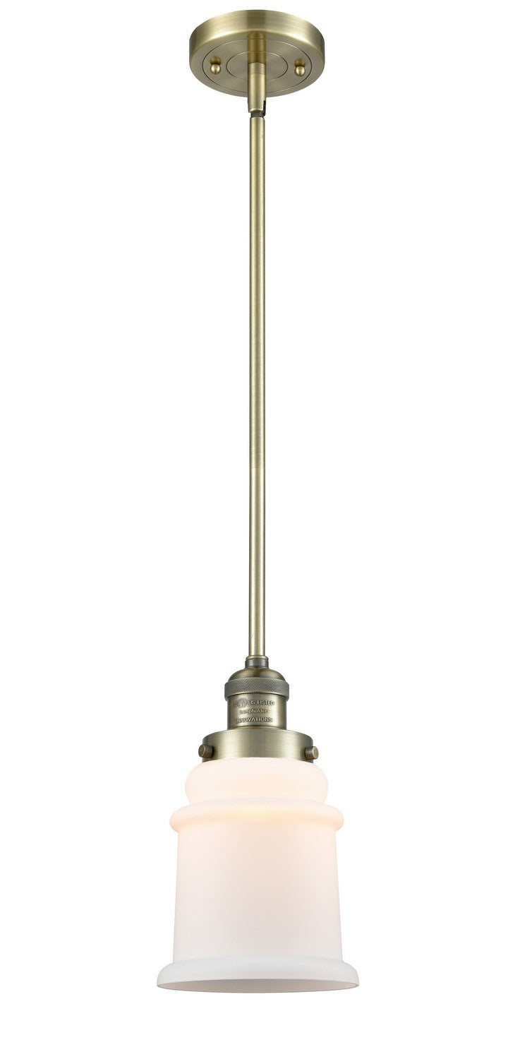 Innovations 201S-AB-G181-LED LED Mini Pendant, Antique Brass