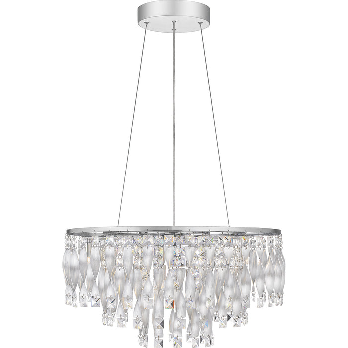 Quoizel PCTK2824C Six Light Pendant, Polished Chrome
