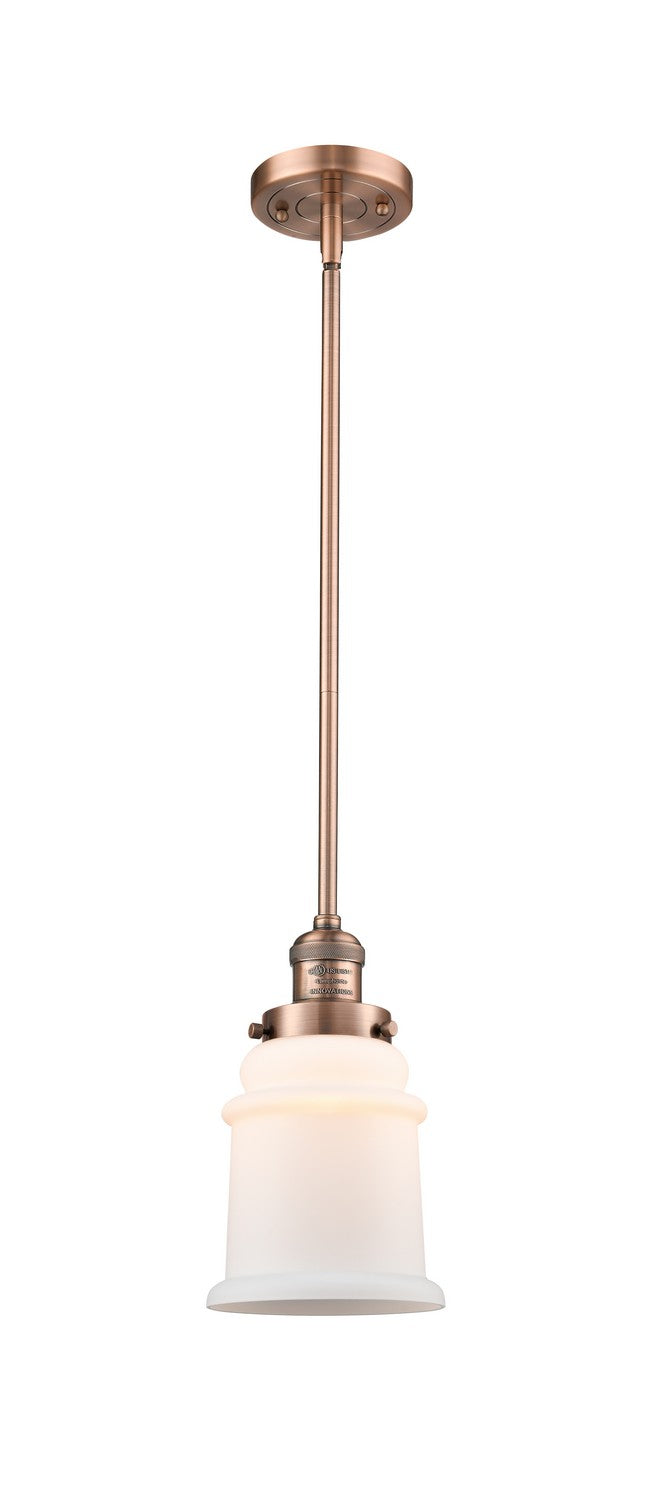 Innovations 201S-AC-G181-LED LED Mini Pendant, Antique Copper