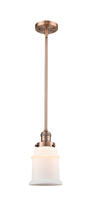 Innovations 201S-AC-G181-LED LED Mini Pendant, Antique Copper