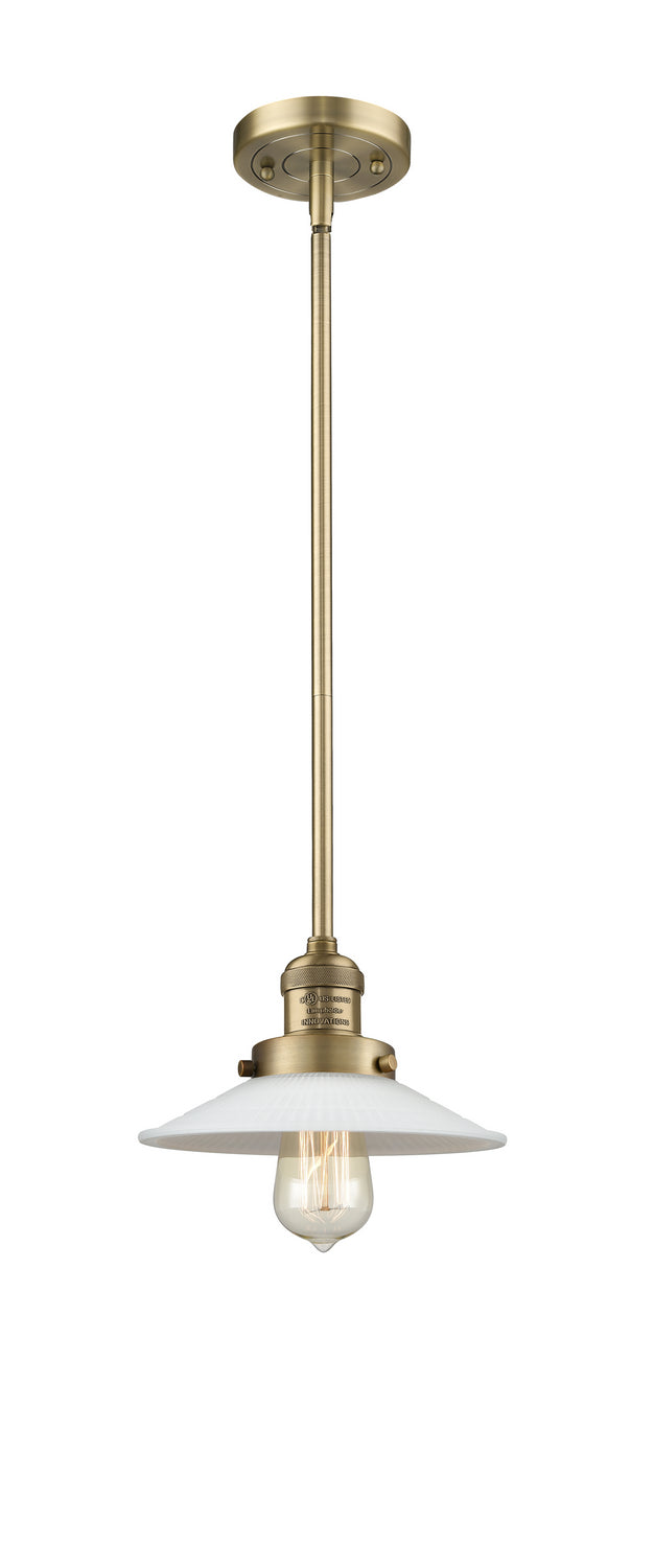 Innovations 201S-BB-G1 One Light Mini Pendant, Brushed Brass