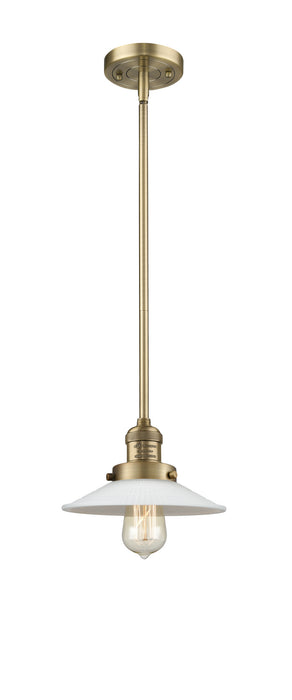 Innovations 201S-BB-G1 One Light Mini Pendant, Brushed Brass