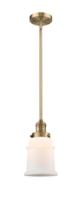 Innovations 201S-BB-G181-LED LED Mini Pendant, Brushed Brass