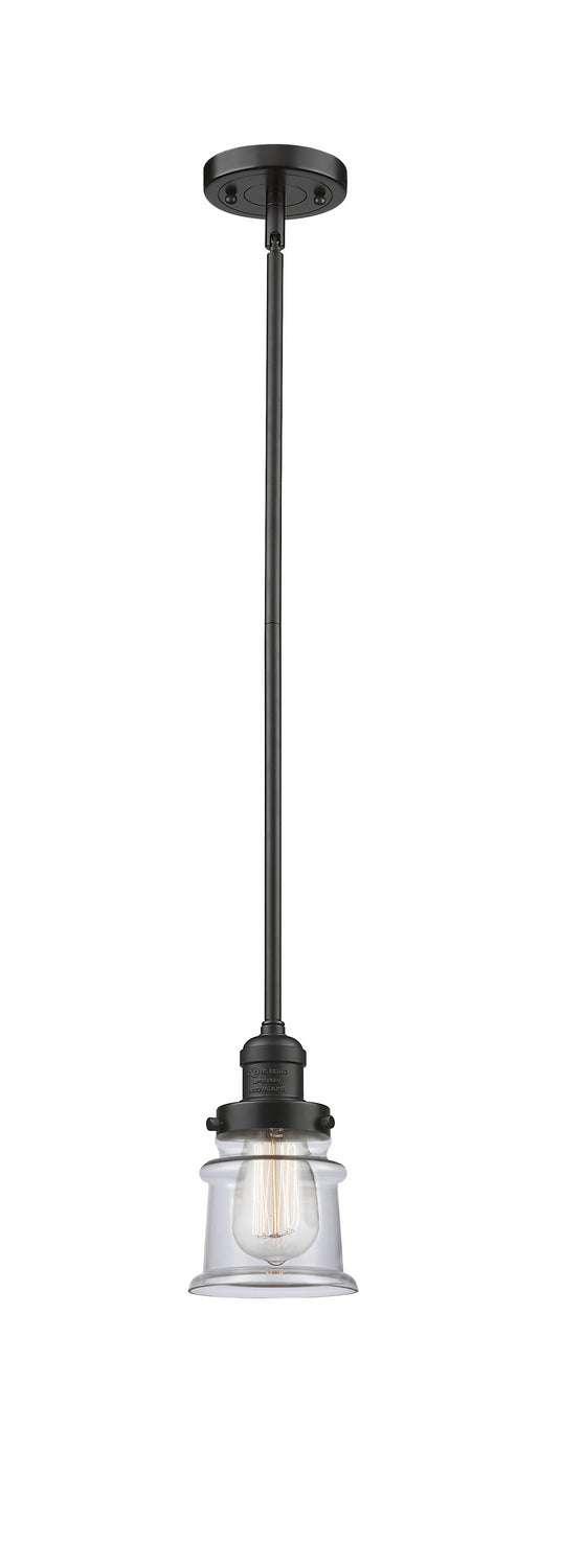 Innovations 201S-OB-G182S One Light Mini Pendant, Oil Rubbed Bronze