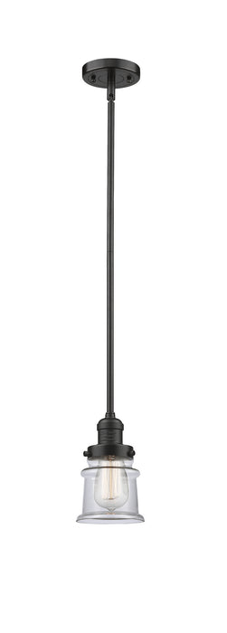 Innovations 201S-OB-G182S One Light Mini Pendant, Oil Rubbed Bronze