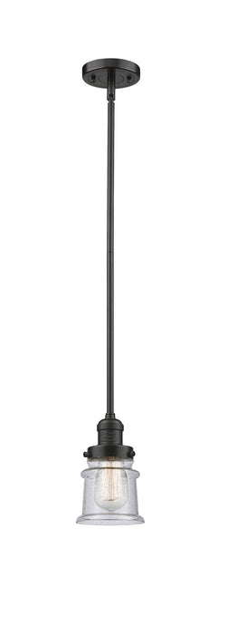 Innovations 201S-OB-G184S One Light Mini Pendant, Oil Rubbed Bronze