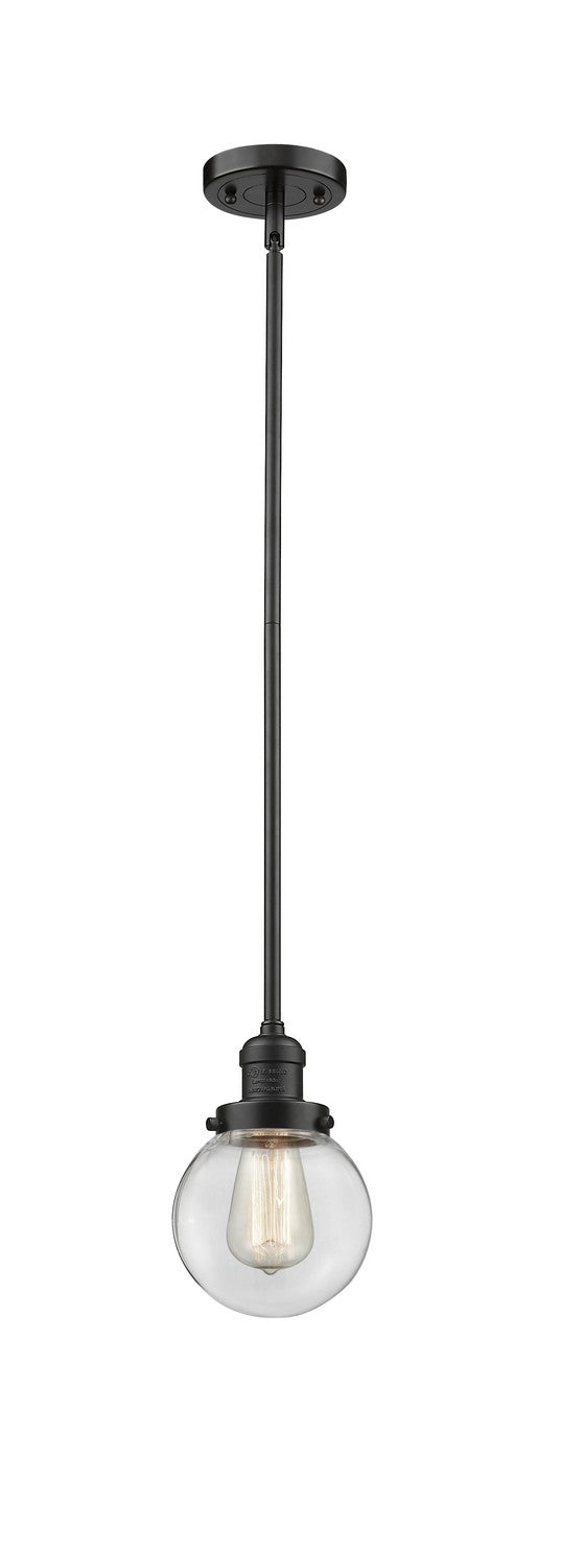 Innovations 201S-OB-G202-6-LED LED Mini Pendant, Oil Rubbed Bronze