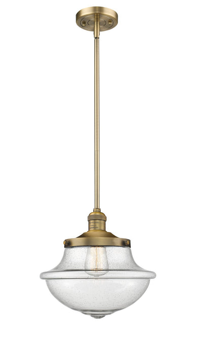 Innovations 201S-BB-G544-LED LED Mini Pendant, Brushed Brass