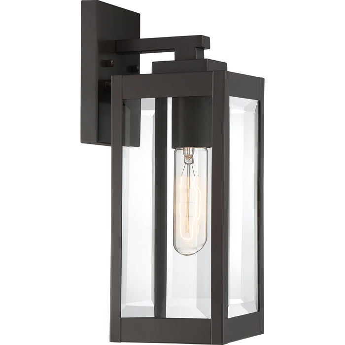 Quoizel WVR8405WT One Light Outdoor Lantern, Western Bronze