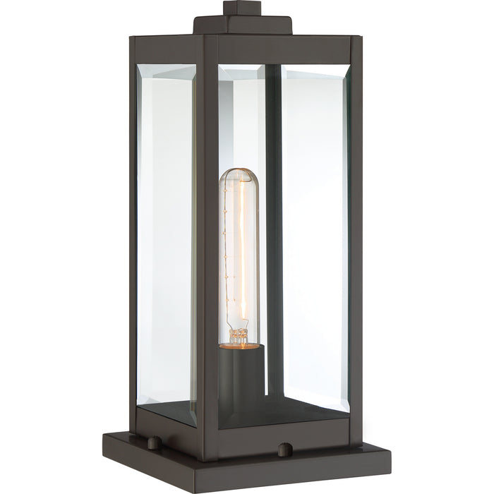 Quoizel WVR9106WT One Light Outdoor Lantern, Western Bronze