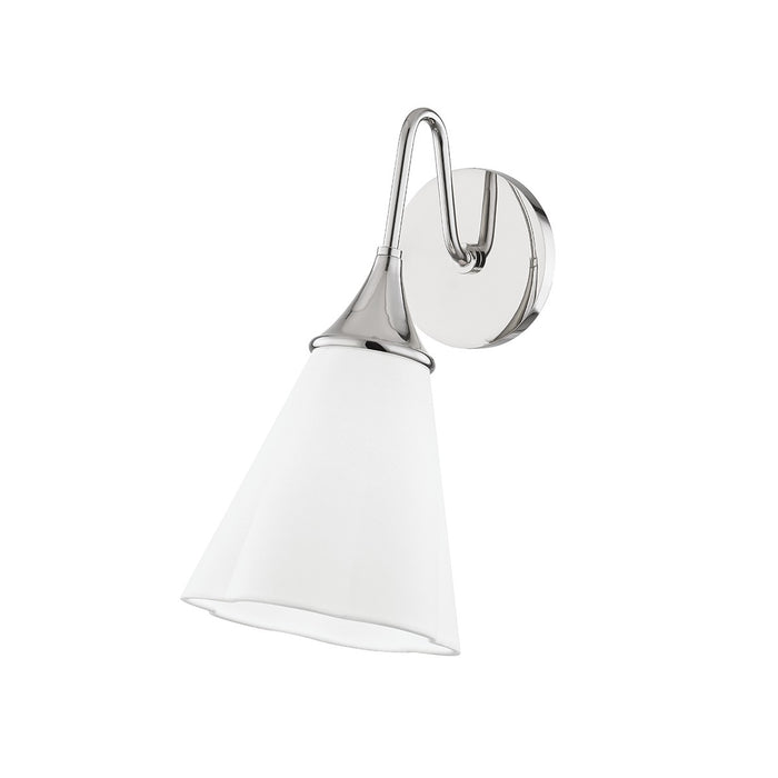 Mitzi H356101-PN One Light Wall Sconce, Polished Nickel