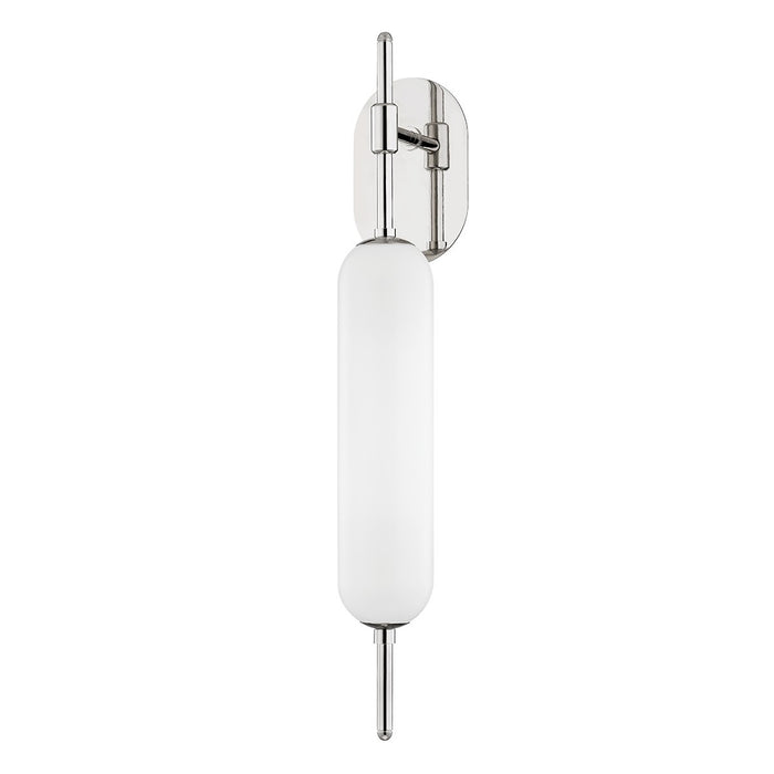 Mitzi H373101-PN One Light Wall Sconce, Polished Nickel