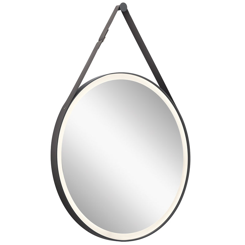 Kichler 86000MBK LED Mirror, Matte Black