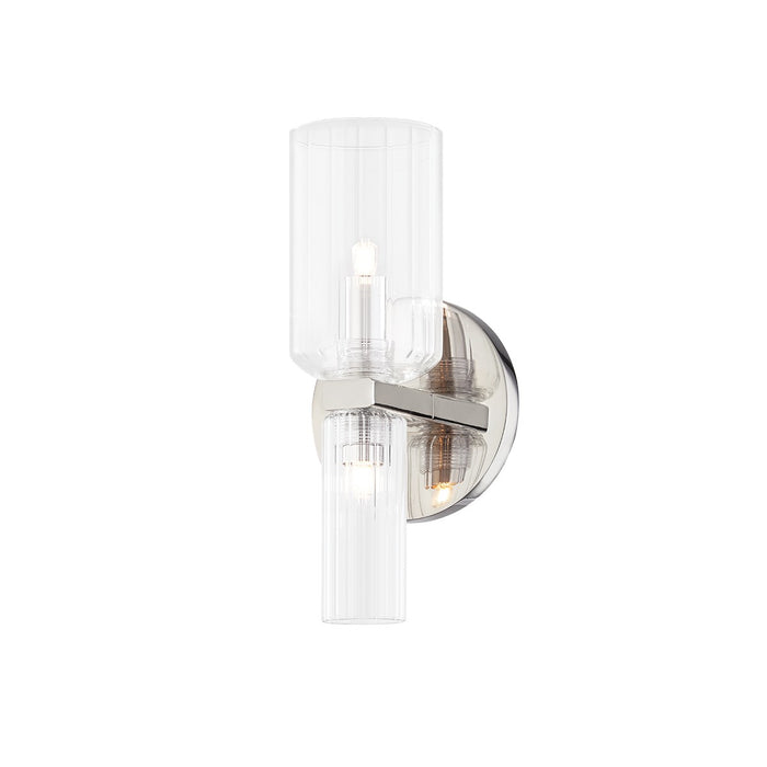 Mitzi H384301-PN LED Wall Sconce, Polished Nickel