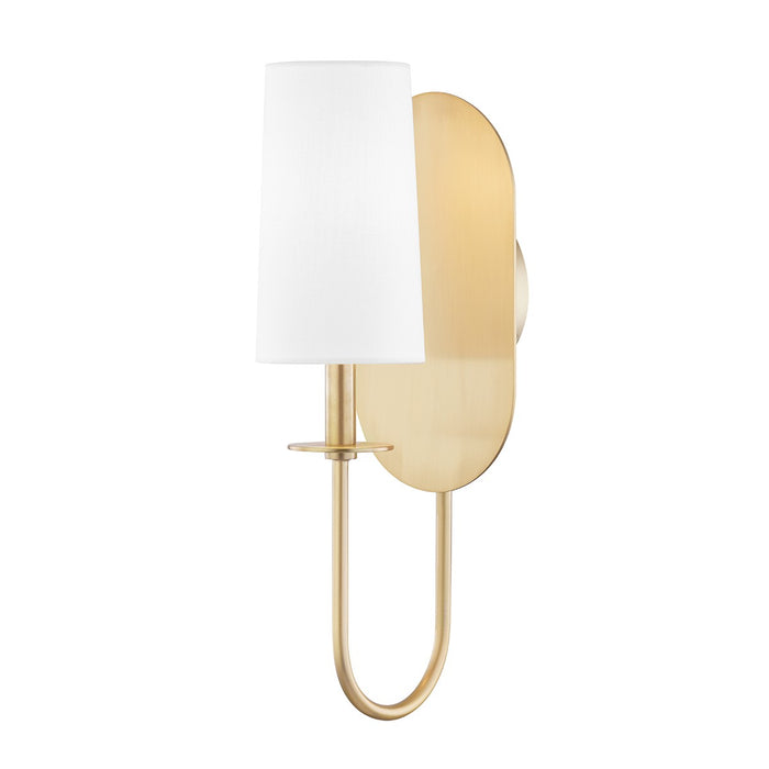 Mitzi H395101-AGB One Light Wall Sconce, Aged Brass