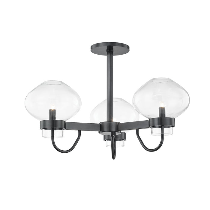 Mitzi H408603-OB LED Semi Flush Mount, Old Bronze