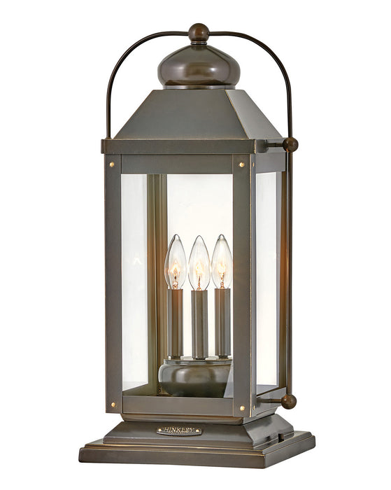 Hinkley 1857LZ-LL LED Outdoor Lantern, Light Oiled Bronze