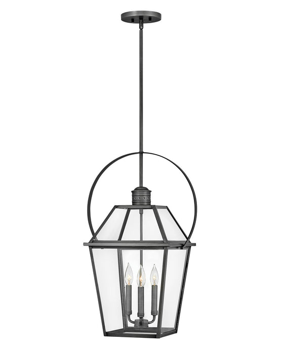 Hinkley 2772BLB LED Outdoor Lantern, Blackened Brass