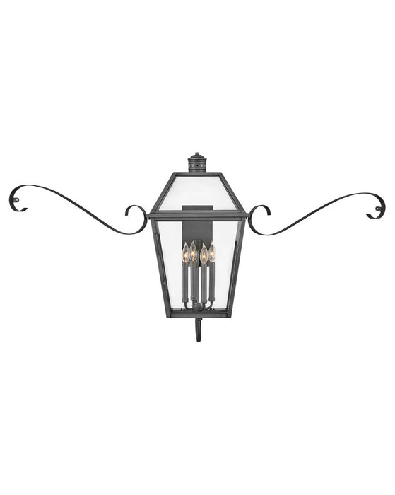 Hinkley 2775BLB-SCR LED Outdoor Lantern, Blackened Brass