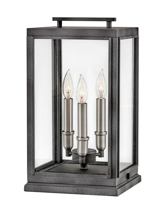 Hinkley 2917DZ-LL LED Outdoor Lantern, Aged Zinc
