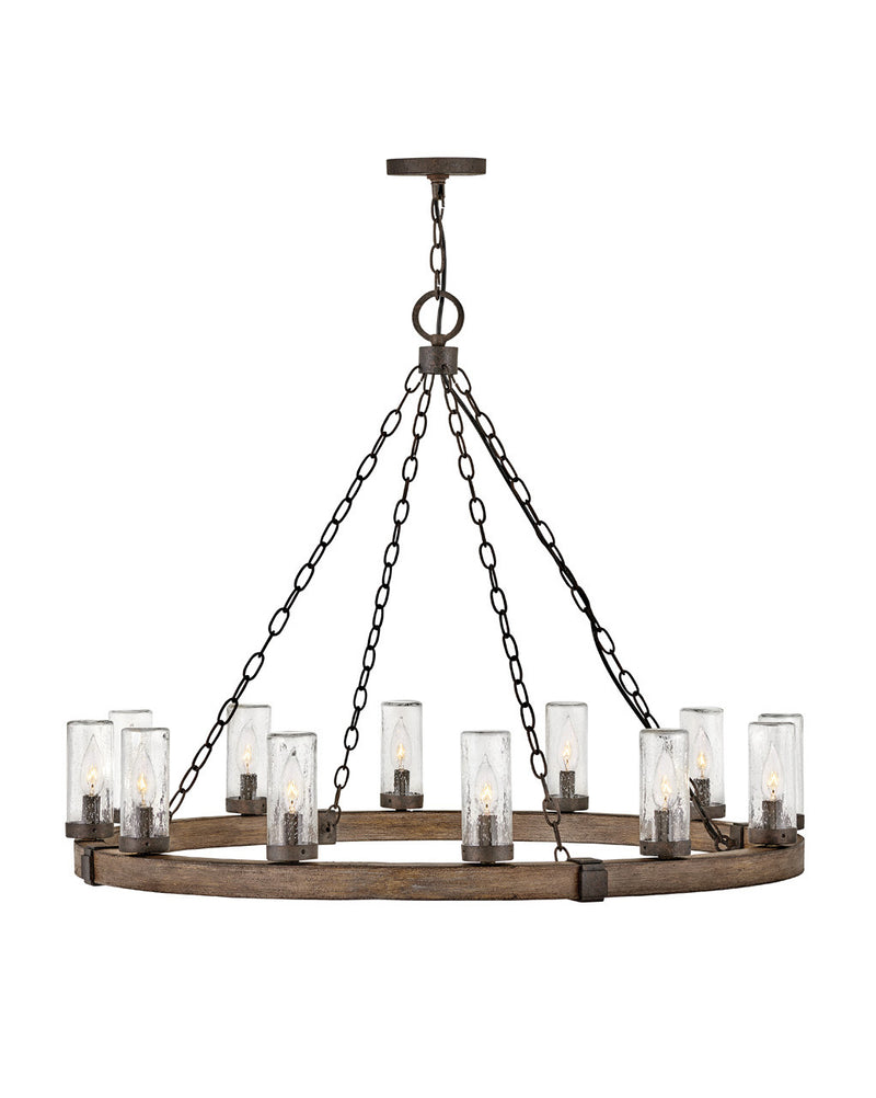 Hinkley 29207SQ-LL LED Outdoor Lantern, Sequoia