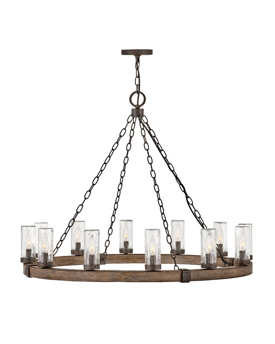Hinkley 29207SQ-LL LED Outdoor Lantern, Sequoia