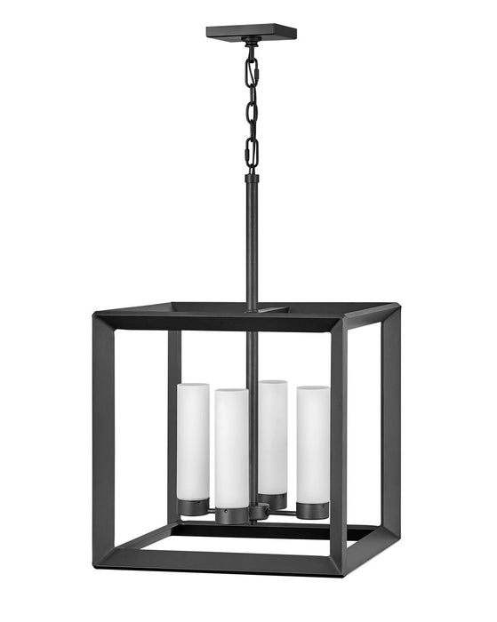 Hinkley 29304BGR LED Outdoor Lantern, Brushed Graphite