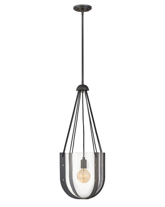 Hinkley 33204BGR LED Pendant, Brushed Graphite