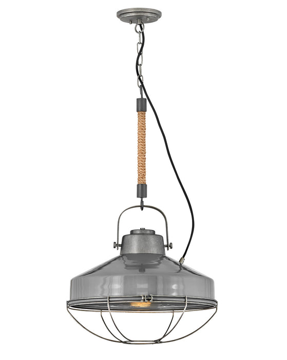 Hinkley 34904RP LED Pendant, Rustic Pewter