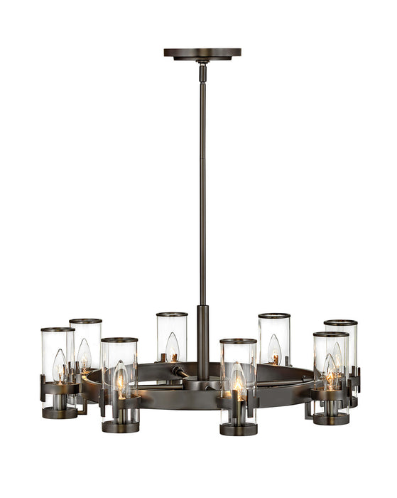 Hinkley 38106BX LED Chandelier, Black Oxide
