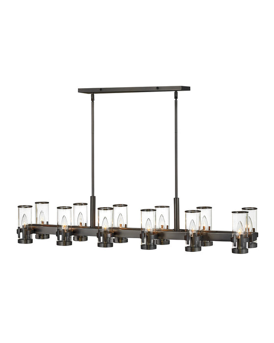 Hinkley 38108BX LED Chandelier, Black Oxide