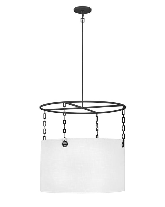 Hinkley 38406BLK LED Chandelier, Black