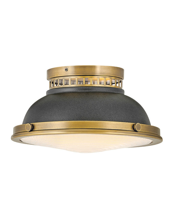 Hinkley 4081HB-DZ LED Foyer Pendant, Heritage Brass