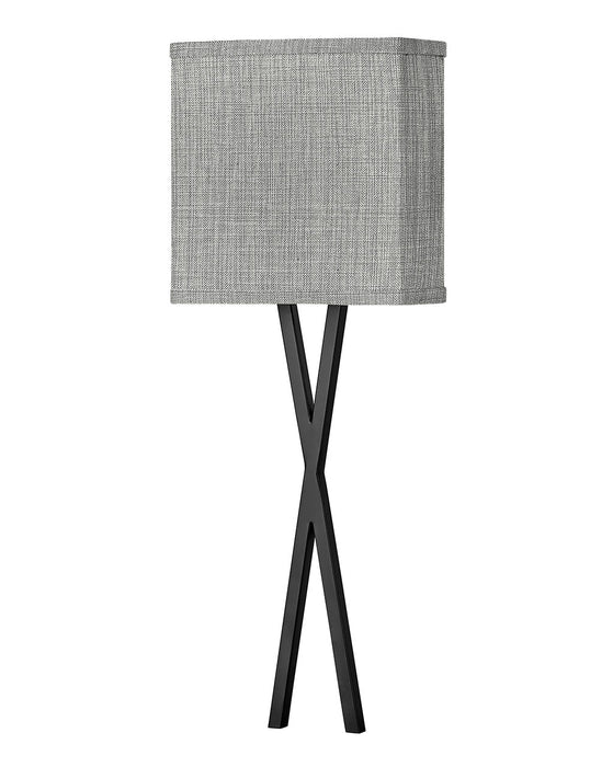 Hinkley 41101BK LED Wall Sconce, Black